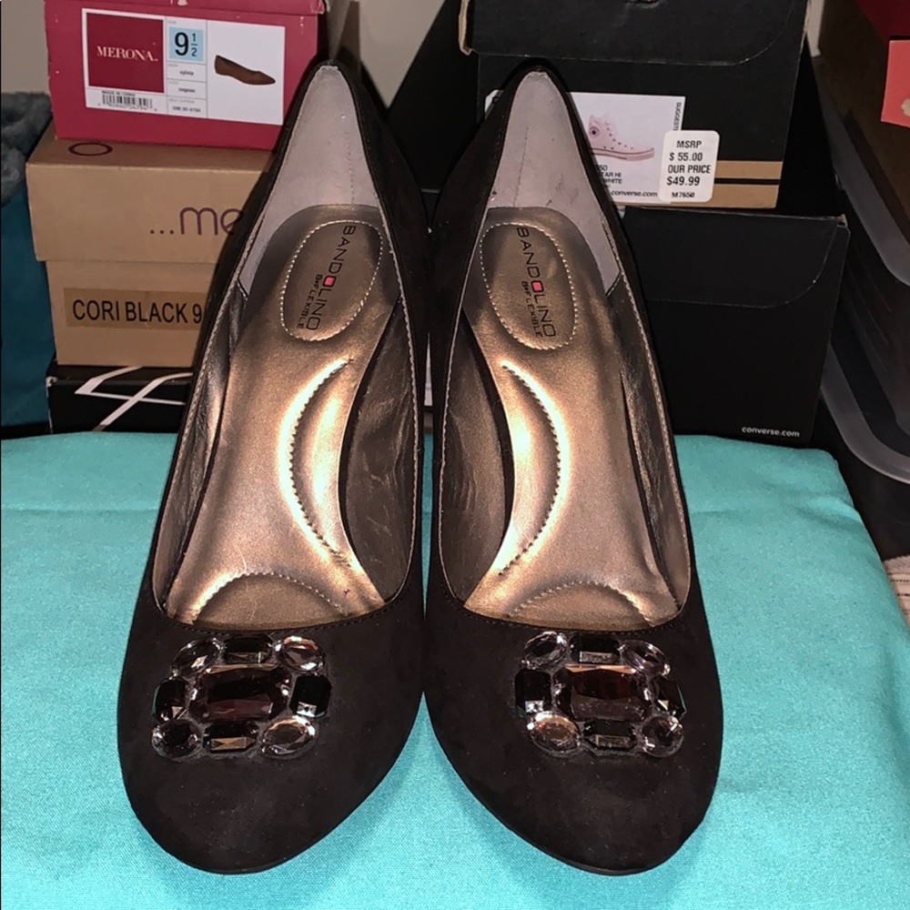 Black heels